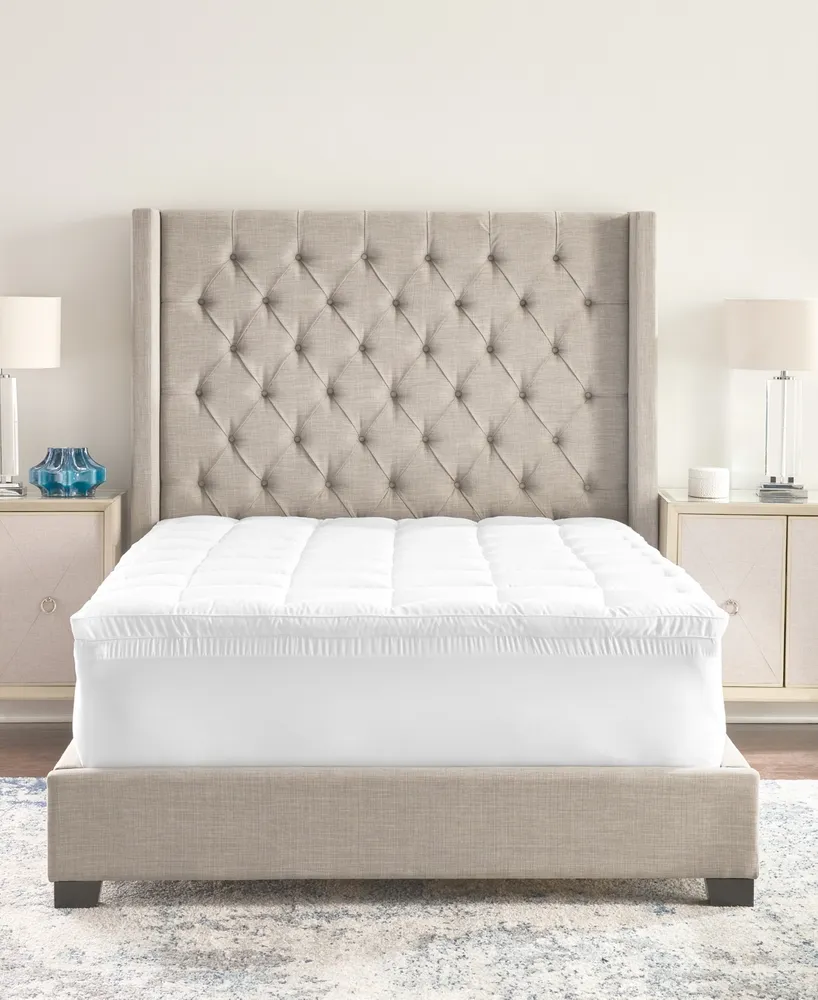 ProSleep 4" Hybrid Fiber and Memory Foam Mattress Topper, Twin, Exclusively at Macy's