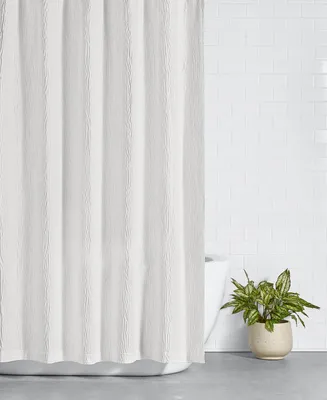 Oake Matelasse Shower Curtain, Created for Macy's