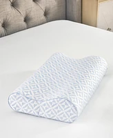 ProSleep Cool Comfort Memory Foam Contour Pillow, King, Created for Macy's