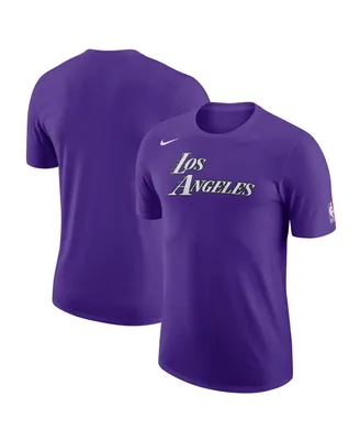 Men's Nike Purple Los Angeles Lakers 2022/23 City Edition Essential Logo Performance T-shirt