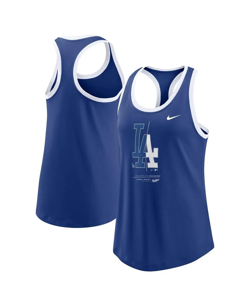 Women's Nike Royal Los Angeles Dodgers Tech Tank Top