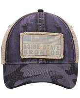 Men's Colosseum Charcoal Boise State Broncos Oht Military-Inspired Appreciation United Trucker Snapback Hat