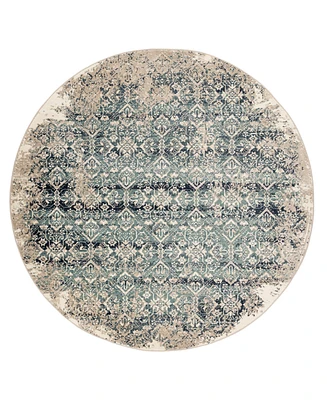 Kas Heritage 9372 7'7" x 7'7" Round Area Rug