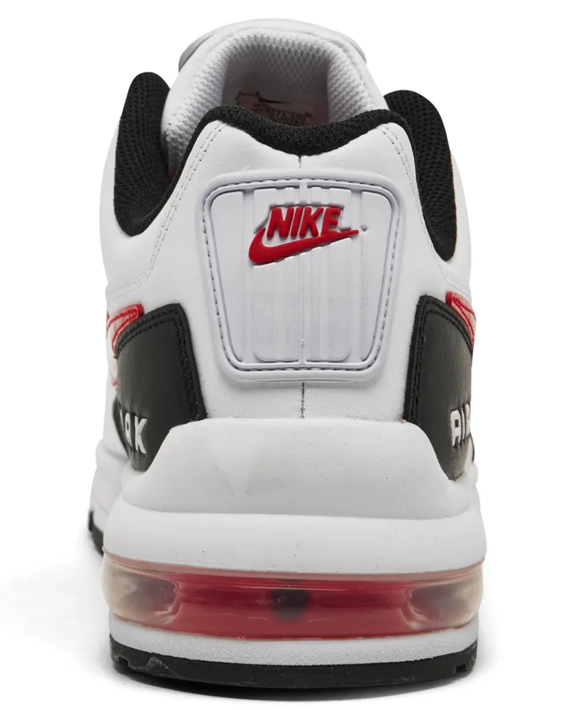 Nike Men's Air Max Ltd 3 Running Sneakers from Finish Line - White, University Red