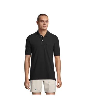 Lands' End Men's Short Sleeve Comfort-First Mesh Polo Shirt With Pocket