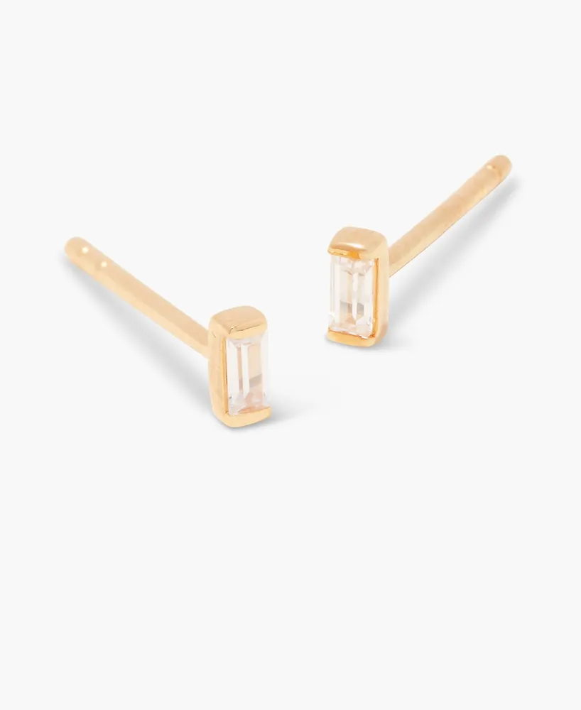 brook & york Crystal 14K Gold-Plated Vermeil Chloe Earrings