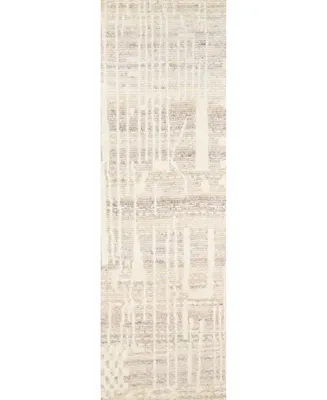 Bb Rugs Natural Wool NWL27 2'6" x 8' Runner Area Rug