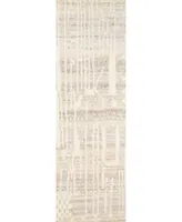 Bb Rugs Natural Wool NWL27 2'6" x 8' Runner Area Rug