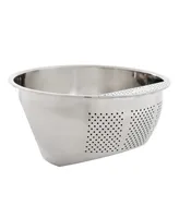 Helen's Asian Kitchen Rice Kit with Stainless Steel Japanese Rice Washing Bowl and Silicone Never Stick Rice Paddle