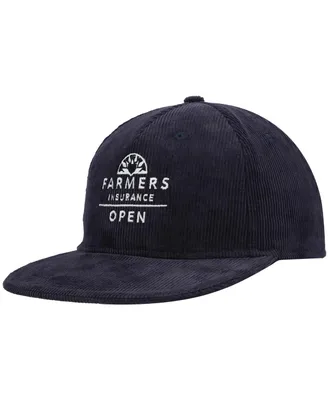 Men's Ahead Navy Farmers Insurance Open Moby Snapback Hat