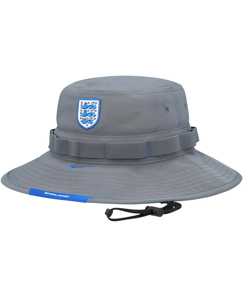 Men's Nike Gray England National Team Boonie Tri-Blend Performance Bucket Hat