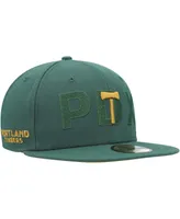 Men's New Era Green Portland Timbers Kick Off 59FIFTY Fitted Hat