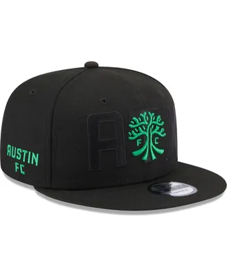 Men's New Era Black Austin Fc Kick Off 9FIFTY Snapback Hat