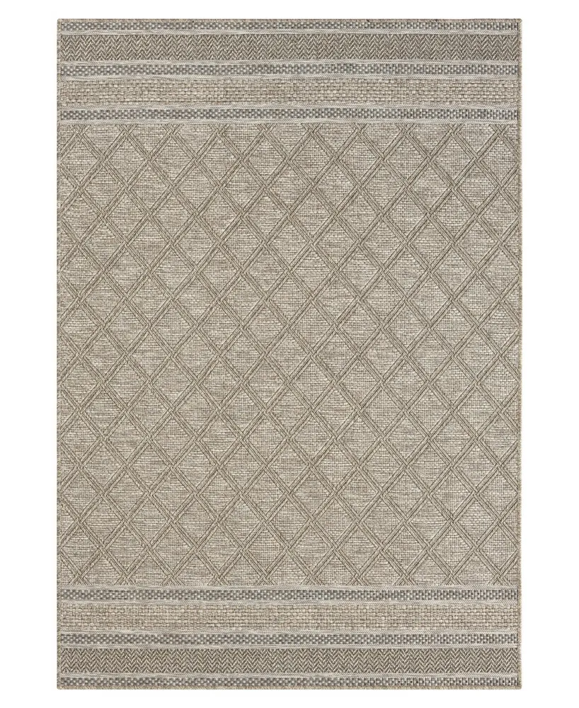 Lr Home Oliva OLIVA82119 5' x 7' Outdoor Area Rug