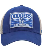 Men's '47 Brand Royal Los Angeles Dodgers Four Stroke Clean Up Trucker Snapback Hat