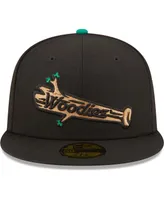 Men's New Era Down East Wood Ducks Authentic Collection 59FIFTY Fitted Hat