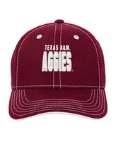 Big Boys and Girls Maroon Texas A&M Aggies Old School Slouch Adjustable Hat