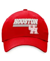 Men's Top of the World Red Houston Cougars Slice Adjustable Hat