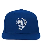 Big Boys and Girls Mitchell & Ness Royal Los Angeles Rams Gridiron Classics Ground Snapback Hat