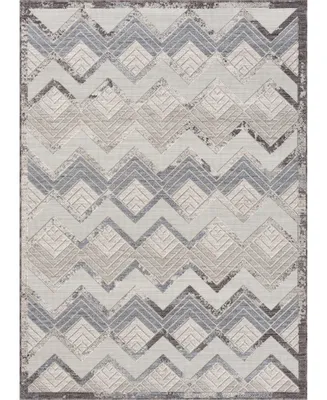 Closeout! Lr Home Wagner WAGNR82292 7'10" x 8'10" Outdoor Area Rug