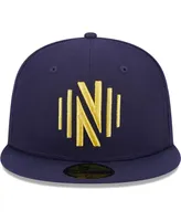 Men's New Era Navy Nashville Sc Patch 59Fifty Fitted Hat