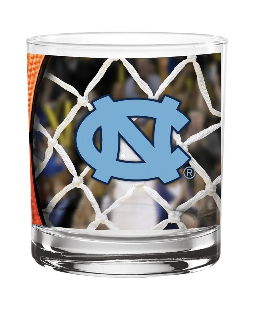 North Carolina Tar Heels 14 Oz Basketball Glass