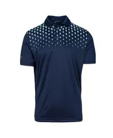 Men's LevelWear Navy Seattle Kraken Nhl x Pga Original Polo Shirt