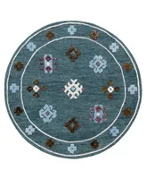 Closeout! Lr Home Valentin VLNTA03562 5' x 5' Round Area Rug