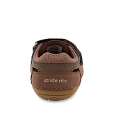 Stride Rite Big Boys Soft Motion Adam Leather Sandals