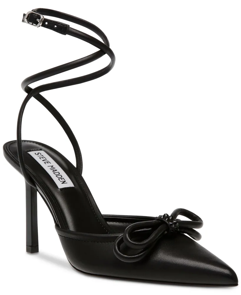 Steve Madden Women's Classie Pointed Toe Stiletto Pumps - Black - Size 6.5M