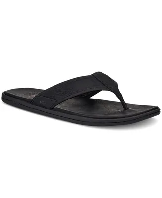 Ugg Men's Seaside Leather Lightweight Flip-Flop Sandal