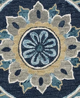 Lr Home Valentin VLNTA03569 5' x 5' Round Area Rug