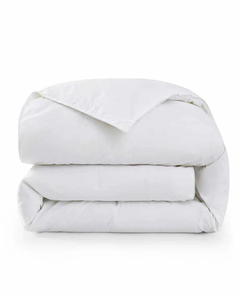 Unikome Cotton Fabric All Season Goose Feather Down Comforter, King