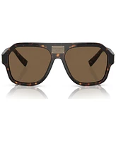 Dolce&Gabbana Men's Low Bridge Fit Sunglasses, DG4433F