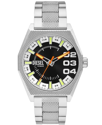 Diesel Men's Scraper Quartz Stainless Steel Watch 43mm