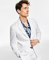 Club Room Men's 100% Linen Blazer, Created for Macy's