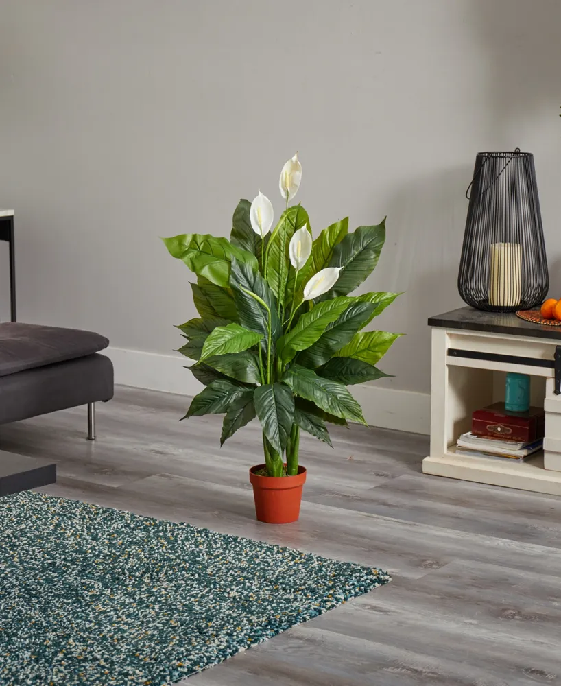 42" Spathiphyllum Artificial Plant Real Touch