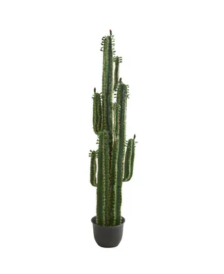 Nearly Natural 6.5' Cactus Artificial Plant