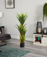 Nearly Natural 4.5' Dracaena Plant