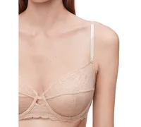 Calvin Klein Seductive Comfort With Lace Full Coverage Bra QF1741