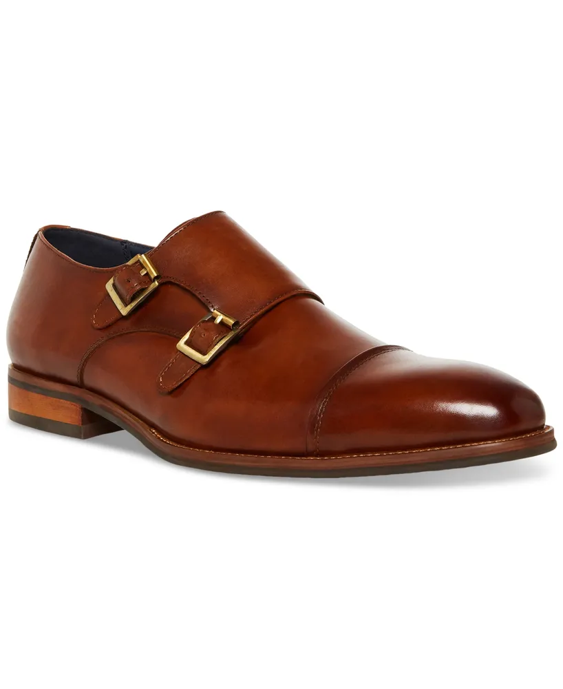 Steve Madden Men's Tilly Double Monk Strap Dress Shoe