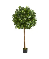 Nearly Natural 5.5' Ficus Artificial Tree