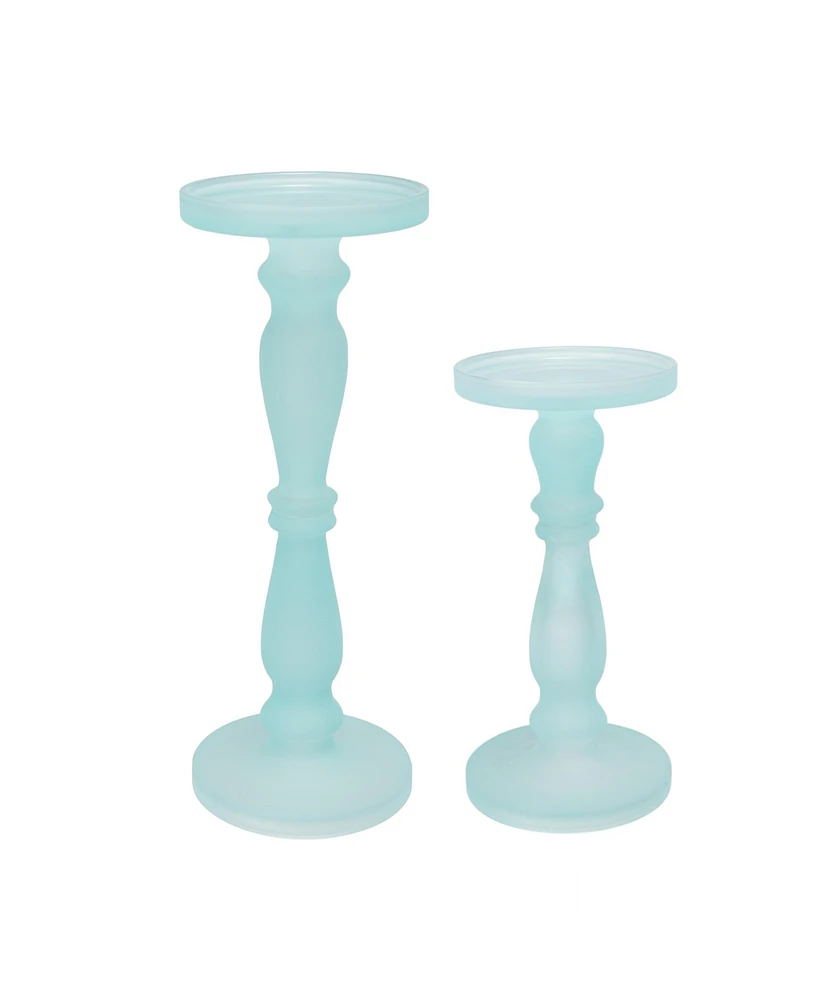 Ab Home Glass Pedestals