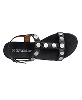 Olivia Miller Women's Lyra Studded Sandal