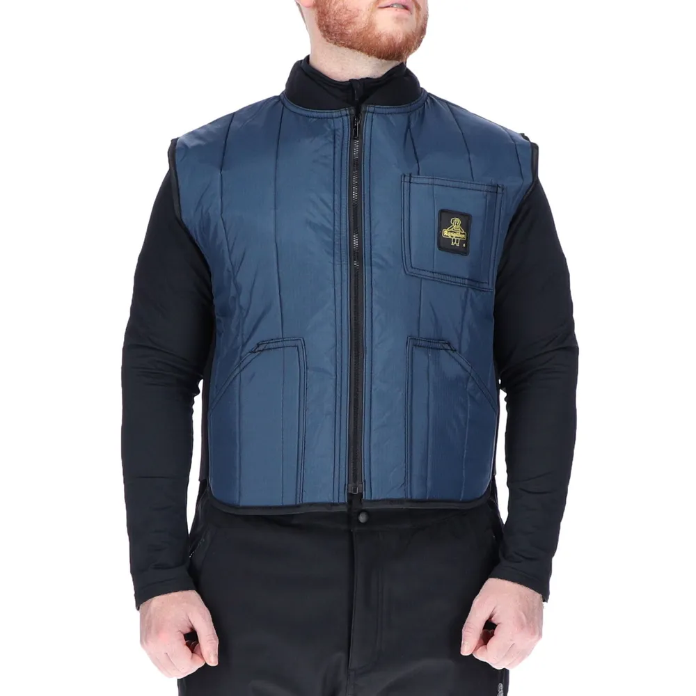 RefrigiWear Big & Tall Warm Cooler Wear Lightweight Fiberfill Insulated Workwear Vest