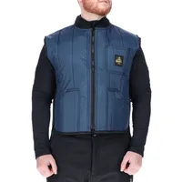 RefrigiWear Big & Tall Warm Cooler Wear Lightweight Fiberfill Insulated Workwear Vest