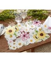 Elrene Sunflower Daisies Table Linens Collection