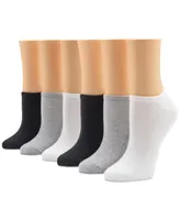 Hue 6-Pk. Mesh-Top No-Show Sport Socks