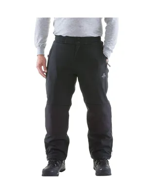 RefrigiWear Men's Warm Water-Resistant Softshell Pants with Micro-Fleece Lining