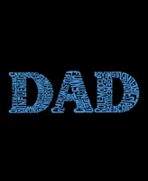 La Pop Art Men's Premium Blend Dad Word Short Sleeve T-shirt